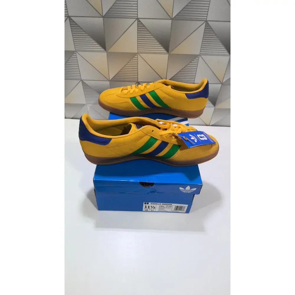 adidas Gazelle Indoor FIFA World Cup 2026 Brazil IH9665 Men’s 11.5 New Box